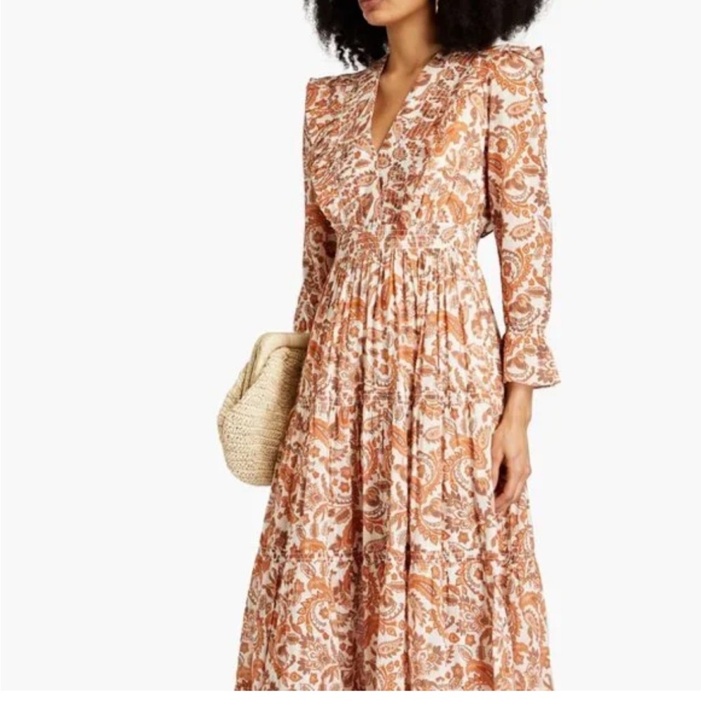 Mage Boho Paisley Maxi Dress